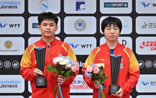 阿拉木图站混双夺冠 林诗栋蒯曼，下一对“莎头”？